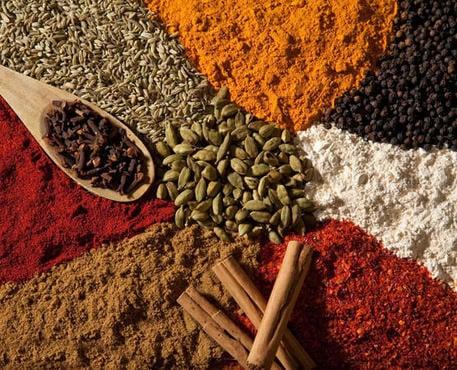 Indian spices...