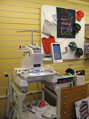 Set your creativity free with embroidery machines for everything from home decorating to your own home business!