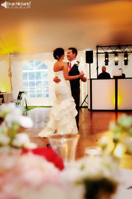 First Dance at Tent Wedding!