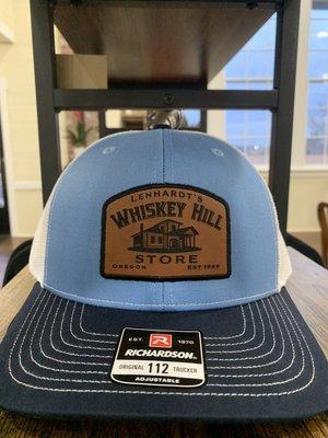 We have a wide range of Whiskey Hill Store Merchandise-hats, shirts, sweatshirts, mugs.