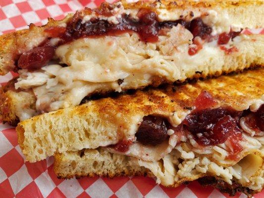 Cranberry Turkey Sandwich Hot & Grilled