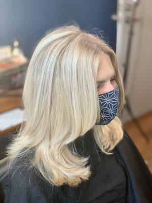 Platinum Balayage