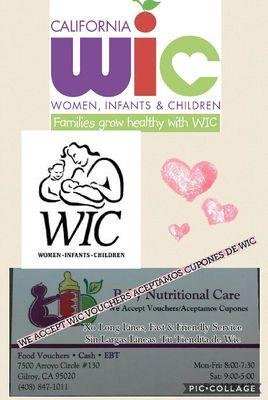 Accept WIC vouchers. Store mainly for WIC. Carry all baby formula!