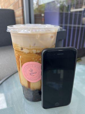 Tiger Milk Tea with Tapioca (jumbo size)