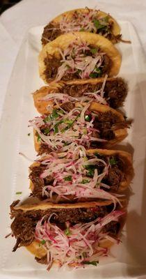 Beef short rib tacos