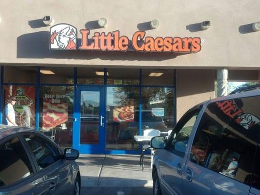 Little Caesar's Pizza on 24th Street across from Arizona Western College, Yuma.