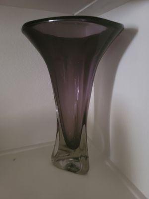 Beautiful decorative glass vase.