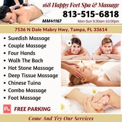 168 Happy Feet Spa & Massage