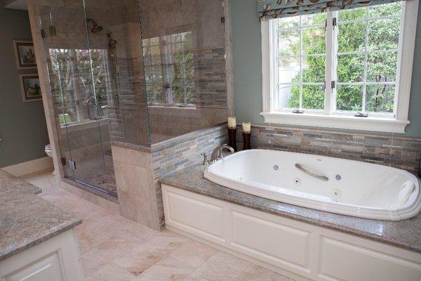 Bathroom by George Davis Builders