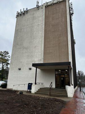 View of building and entrance