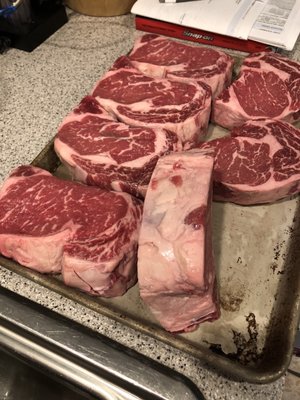 USDA Prime Ribeyes!