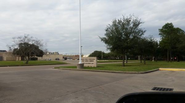 Harris County Tax Assessor Annex on Buccaneer St off Bay Area Blvd.