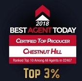 Best Agent Today Award (top 3%)