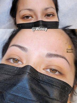 Microblading done by Wincy