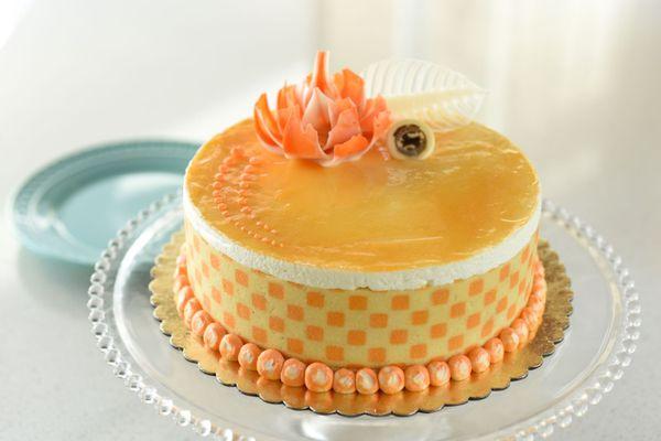 Corner Counter - Orange Grand Marnier Mousse Cake