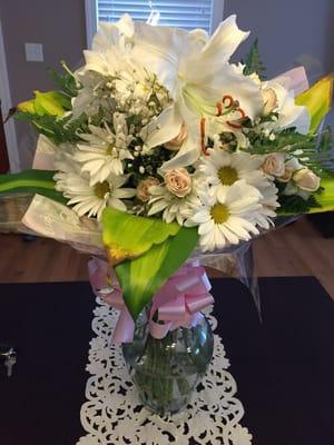 Week old birthday bouquet still holding up great!