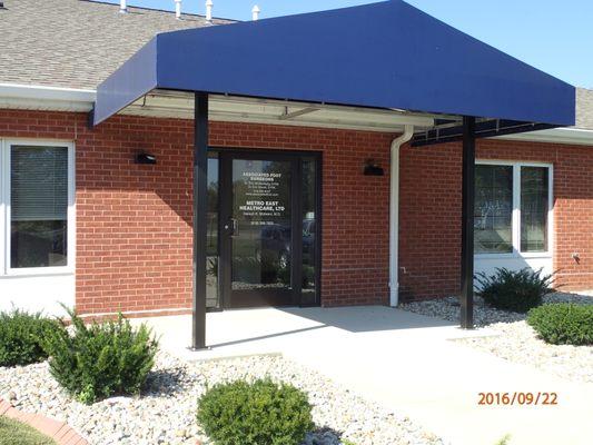 Our front entrance at Associated Foot Surgeons - Maryville