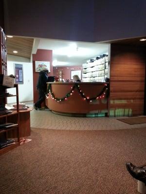 Reception desk