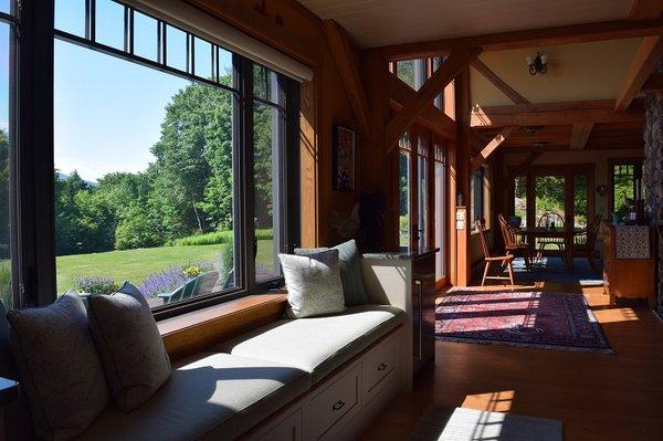 Timber Frame Kitchen Remodel in Sunapee