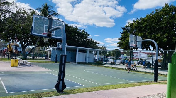 Basketball Courts & Restrooms