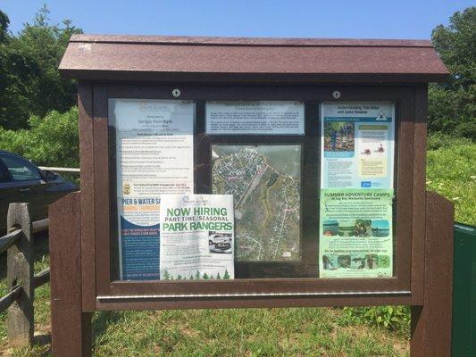 Park signage