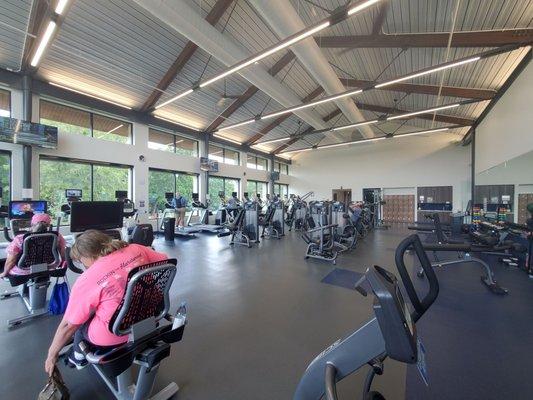 Exercise room at the center