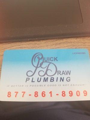 For all plumbing needs this is the plumber to call.
 Best rates in town.