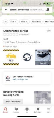 Coeur d' Alene Taxi