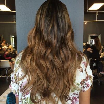 ombre balayage