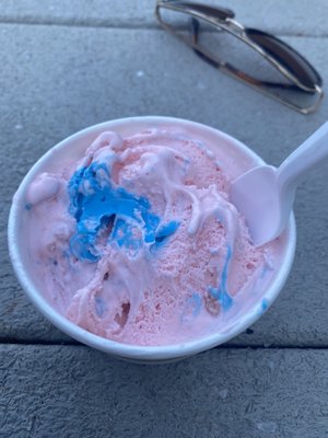 Cotton Candy ice cream.... soooo good