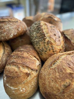 Assorted Sourdough Breads