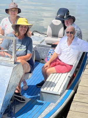 Wendy and tourists