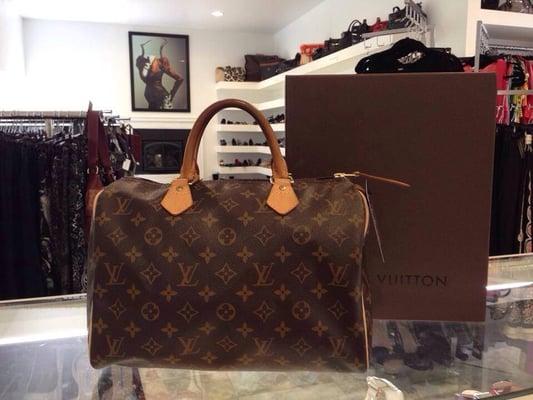 Debated between this Louis Vuitton Speedy in Thiensville & an Alma bag in Saukville. Alma won.