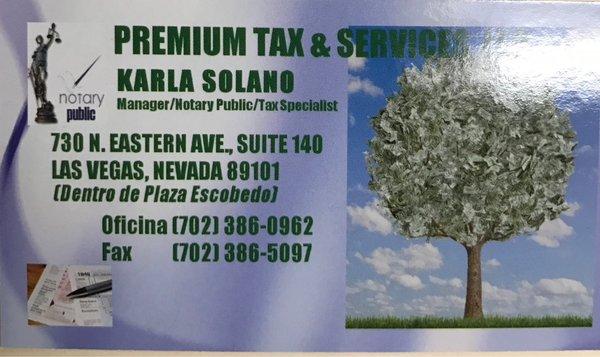 Premium Tax & Services