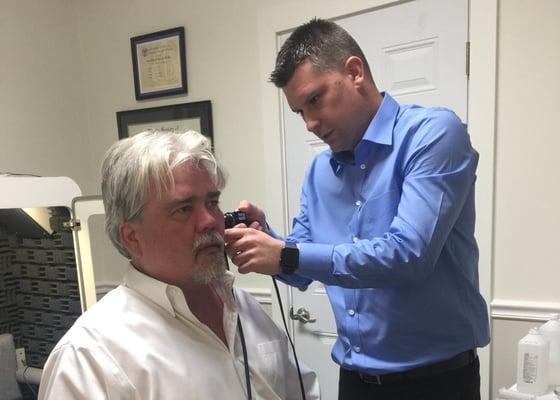 Our Licensed Specialist will give you a thorough examination to determine the health of your ears, and whether or not you need hearing aids.