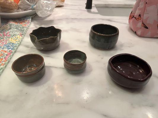 Small bowls