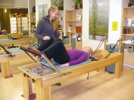 Utilizing the Pilates Reformer