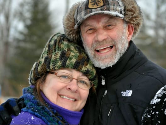 The wonderful owners of Feel Good Farms, Lyndeborough Livery, and Portable Privies!