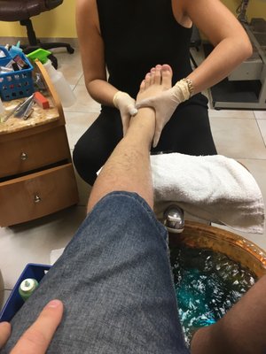 Amazing Pedicure!!