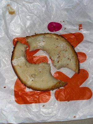 Toasted Bagel with Cream Cheese?