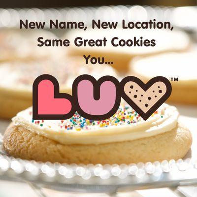 Main Street Cookies is changing its name to LUV COOKIES and relocating to our new location in nearby Tumwater this Fall.