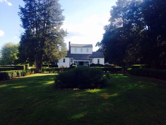 Rear of house and garden