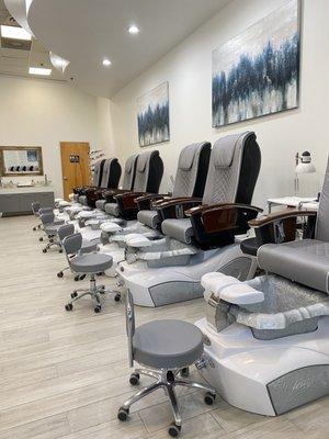 Pedi chairs