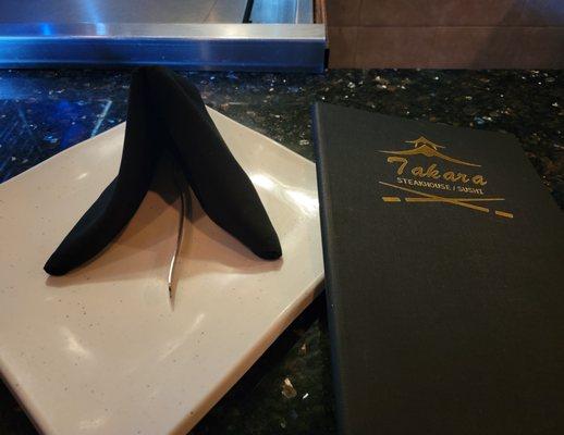 It's Takara Steakhouse for dinner in Vero Beach.