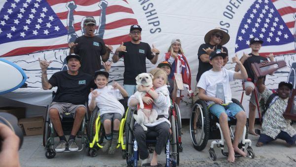 US Open Adaptive Surf Athletes