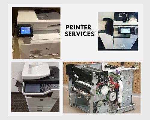 PRINTER SERVICES work done by us.