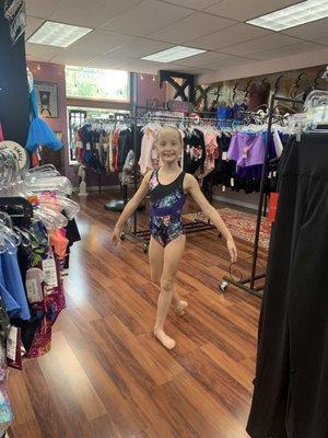 We even have gymnastics leotards!