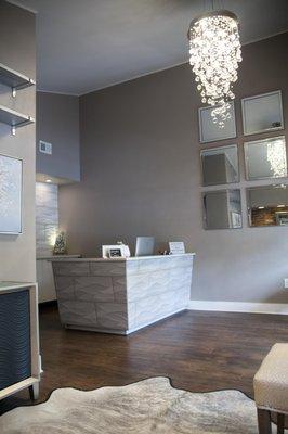 Welcome to E'mage Dental and Medspa.
 Relax in our lobby as you wind down for a day of relaxation.