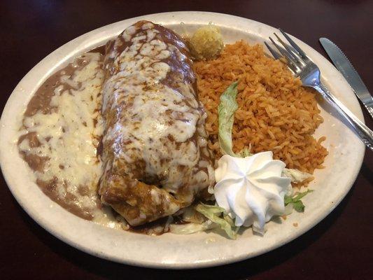 Carne asada burrito. Yummy