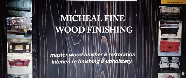 Micheal fine wood finishing, specialist for Fine Furniture and wood Finishing, Kitchen refinishing